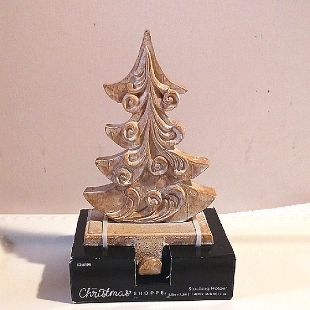 Gorgeous! Christmas Shoppe 🌲 Festive Tree Stocking Holder